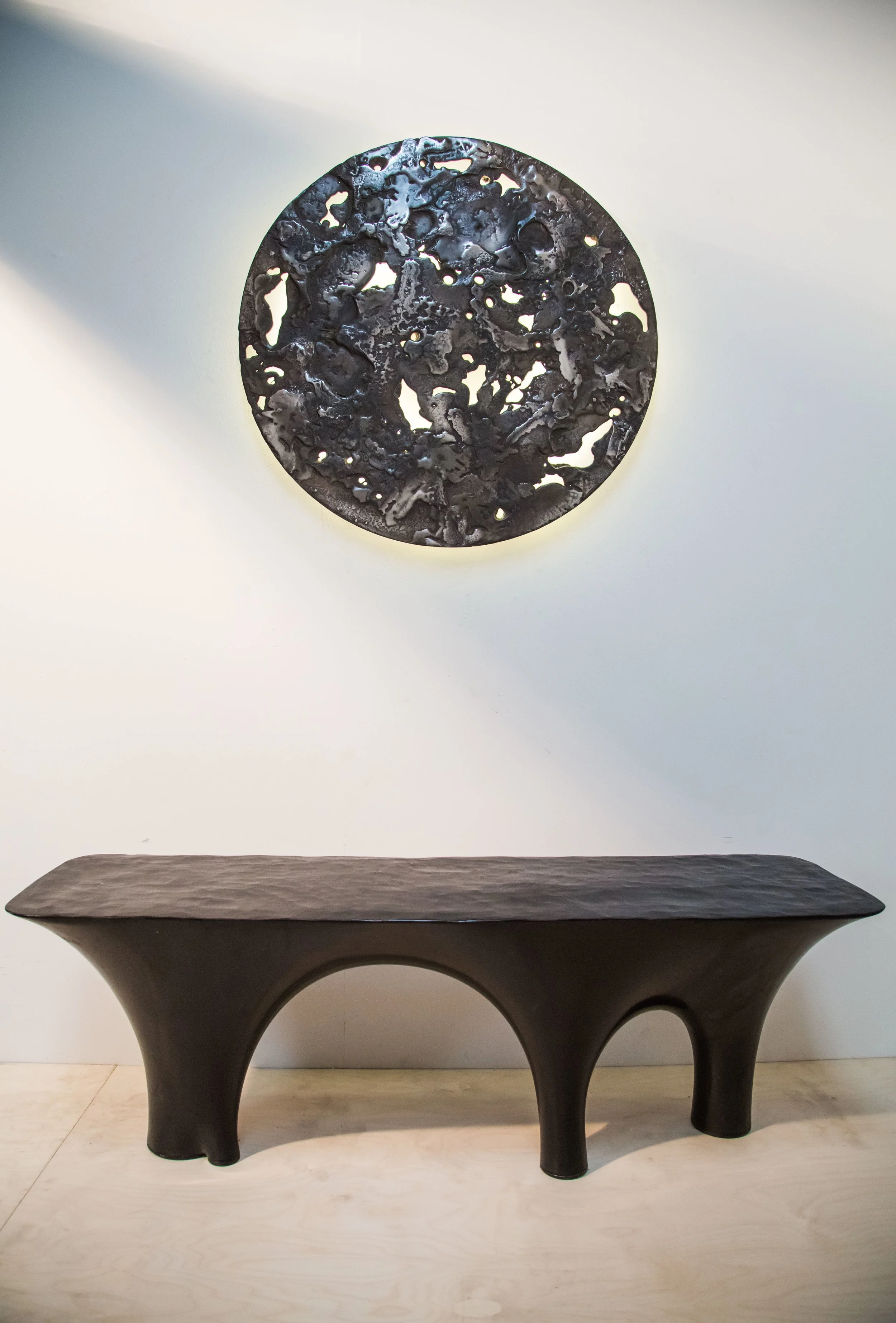 IO MOON LIGHT SCULPTURE — Tom Palmer Studio